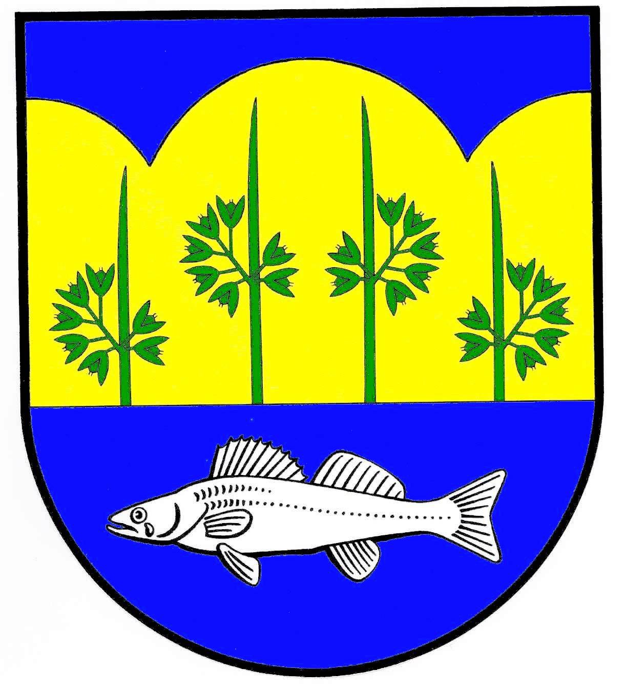 Wappen Gemeinde Ahlefeld-Bistensee, Kreis Rendsburg-Eckernförde