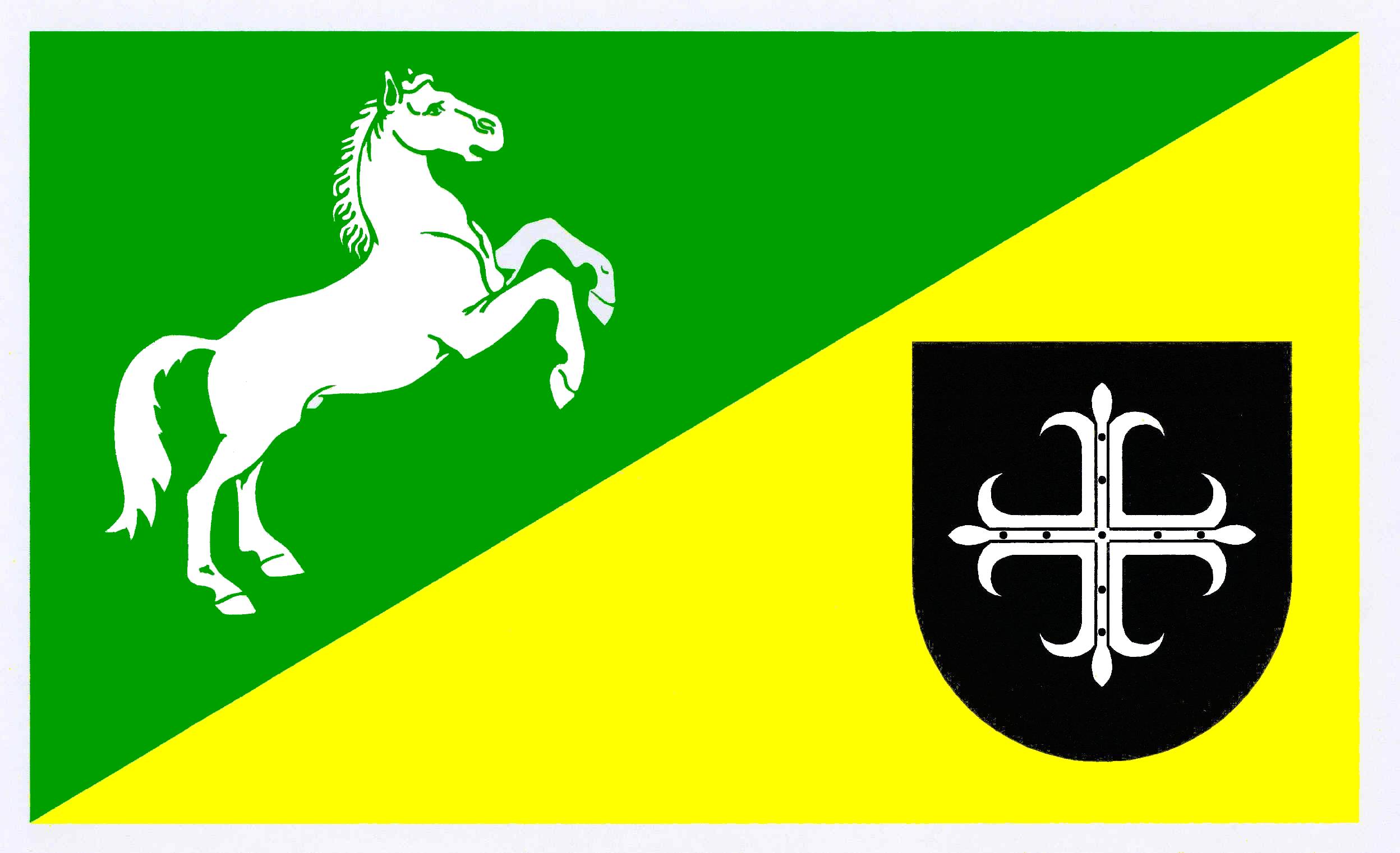 Flagge Gemeinde Badendorf, Kreis Stormarn