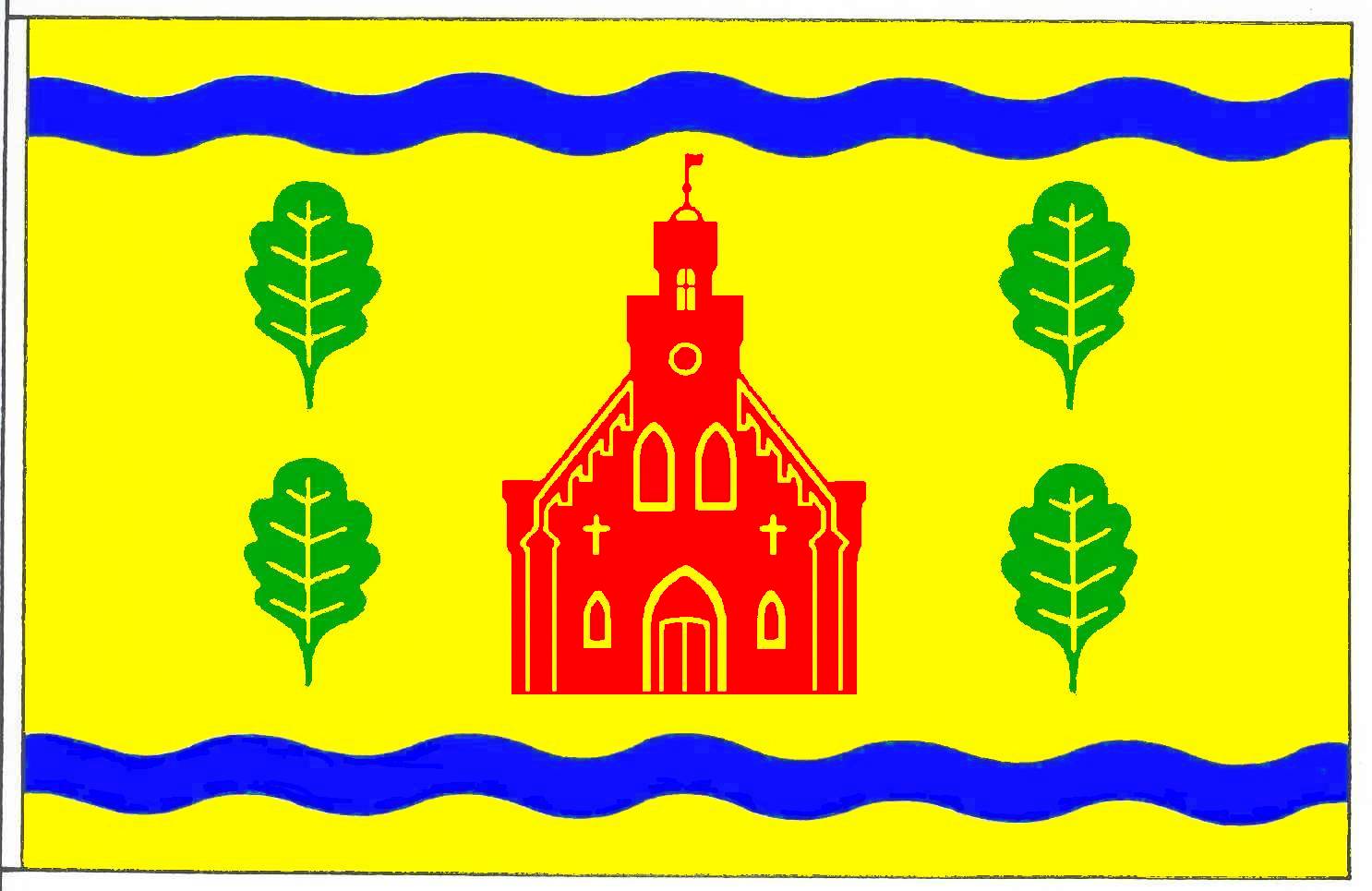 Flagge Gemeinde Bünsdorf, Kreis Rendsburg-Eckernförde
