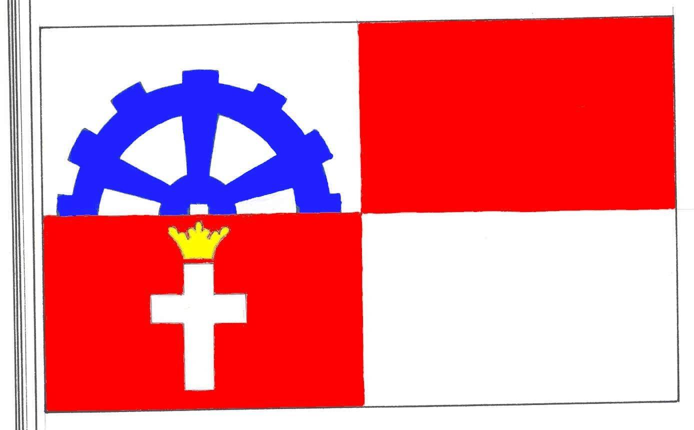 Flagge Gemeinde&nbsp;Bäk, Kreis Herzogtum Lauenburg