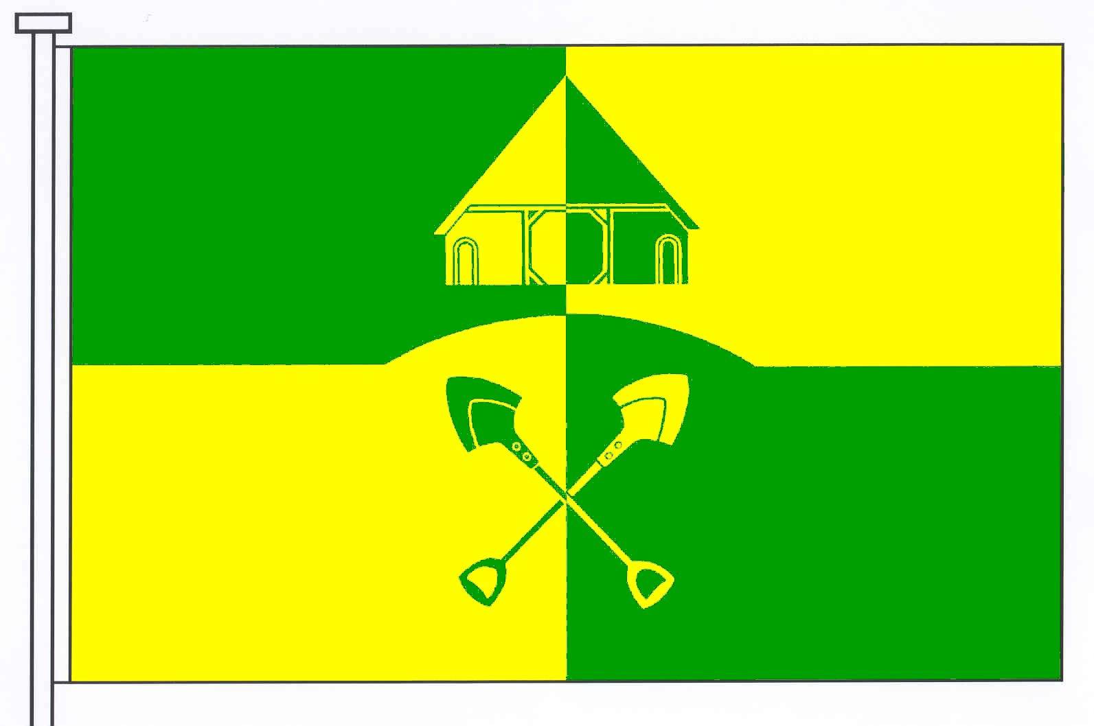 Flagge Gemeinde&nbsp;Börm, Kreis Schleswig-Flensburg