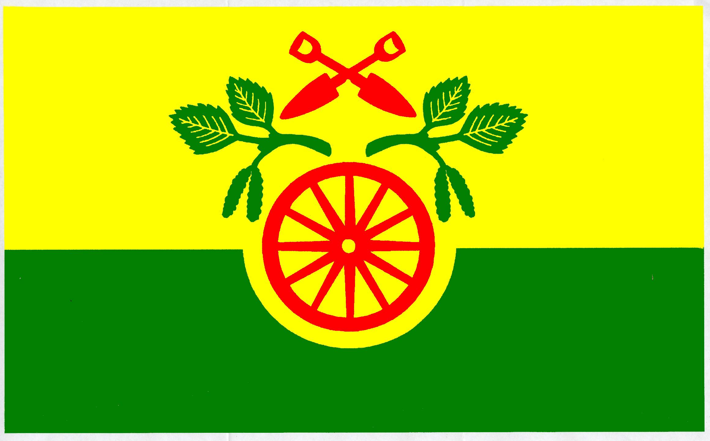 Flagge Gemeinde Daldorf, Kreis Segeberg