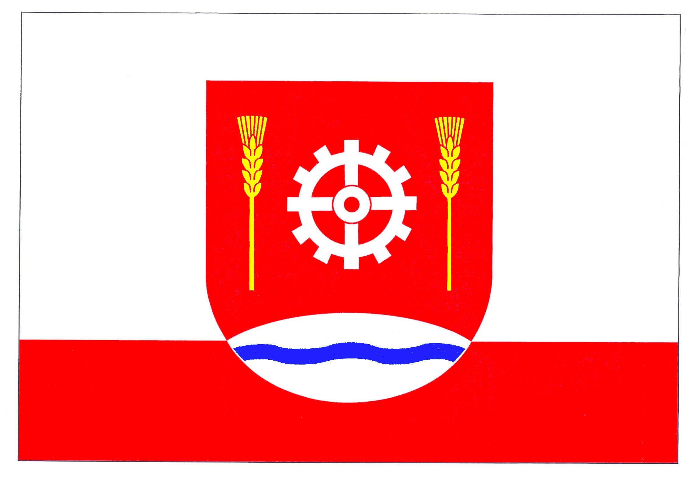 Flagge Gemeinde&nbsp;Dägeling, Kreis Steinburg