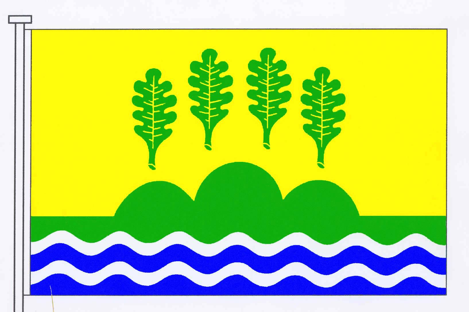 Flagge Gemeinde&nbsp;Güby, Kreis Rendsburg-Eckernförde