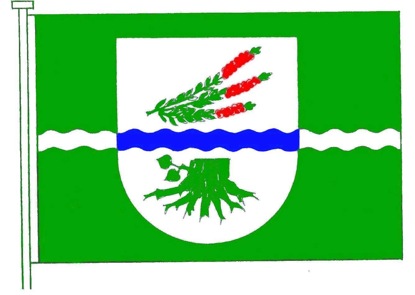 Flagge Gemeinde Heidekamp, Kreis Stormarn