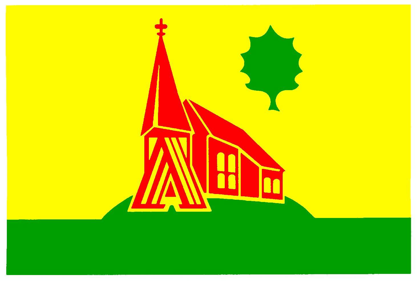 Flagge Gemeinde Hohenaspe, Kreis Steinburg