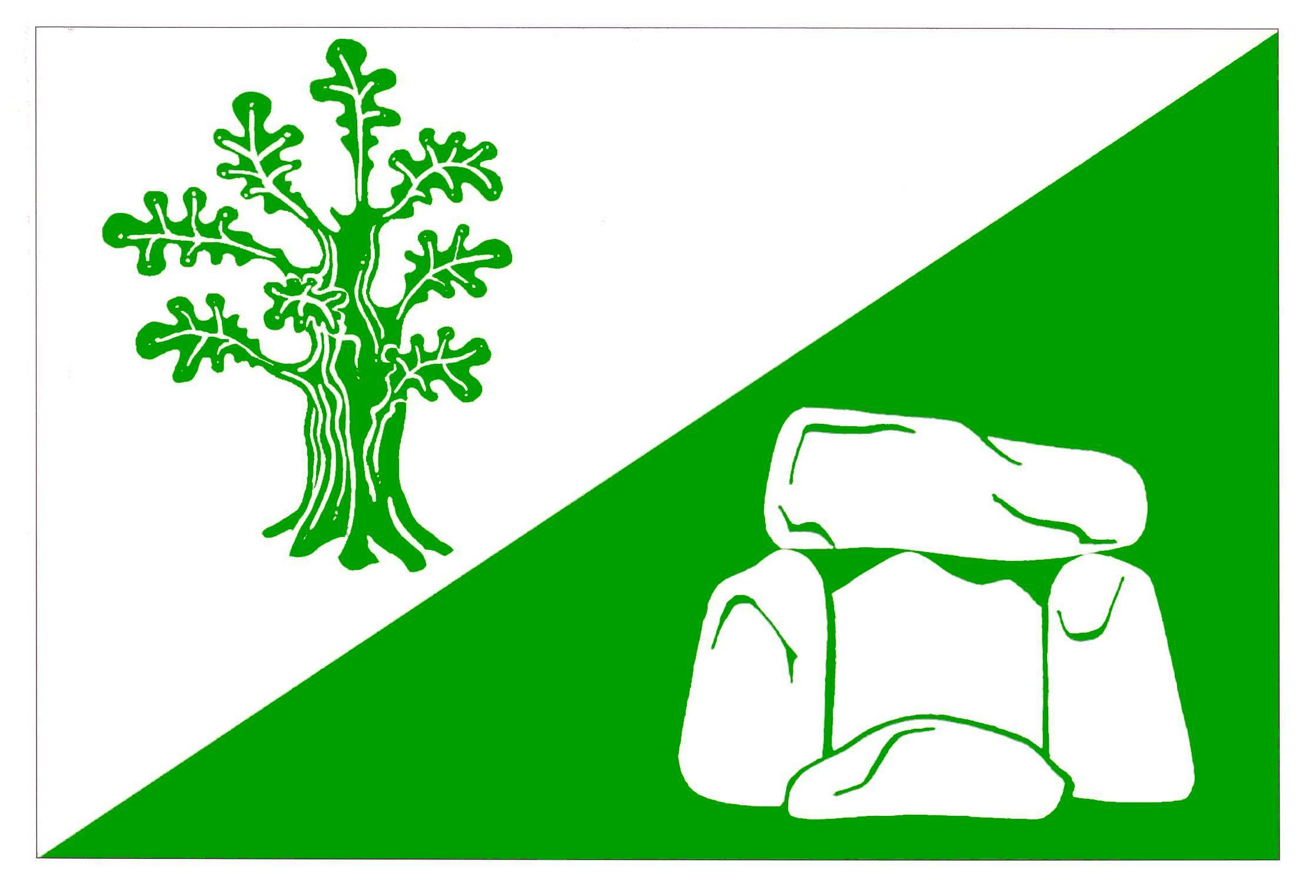 Flagge Gemeinde&nbsp;Hüsby, Kreis Schleswig-Flensburg