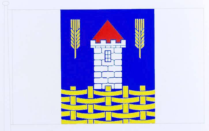 Flagge Gemeinde&nbsp;Klixbüll, Kreis Nordfriesland