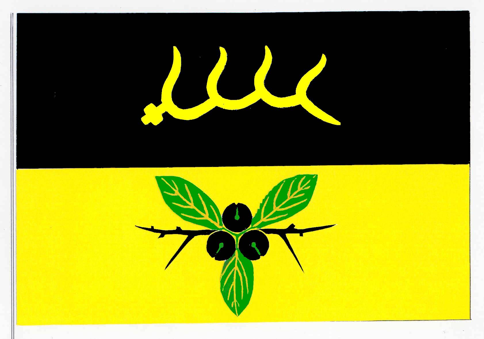 Flagge Gemeinde&nbsp;Kröppelshagen-Fahrendorf, Kreis Herzogtum Lauenburg