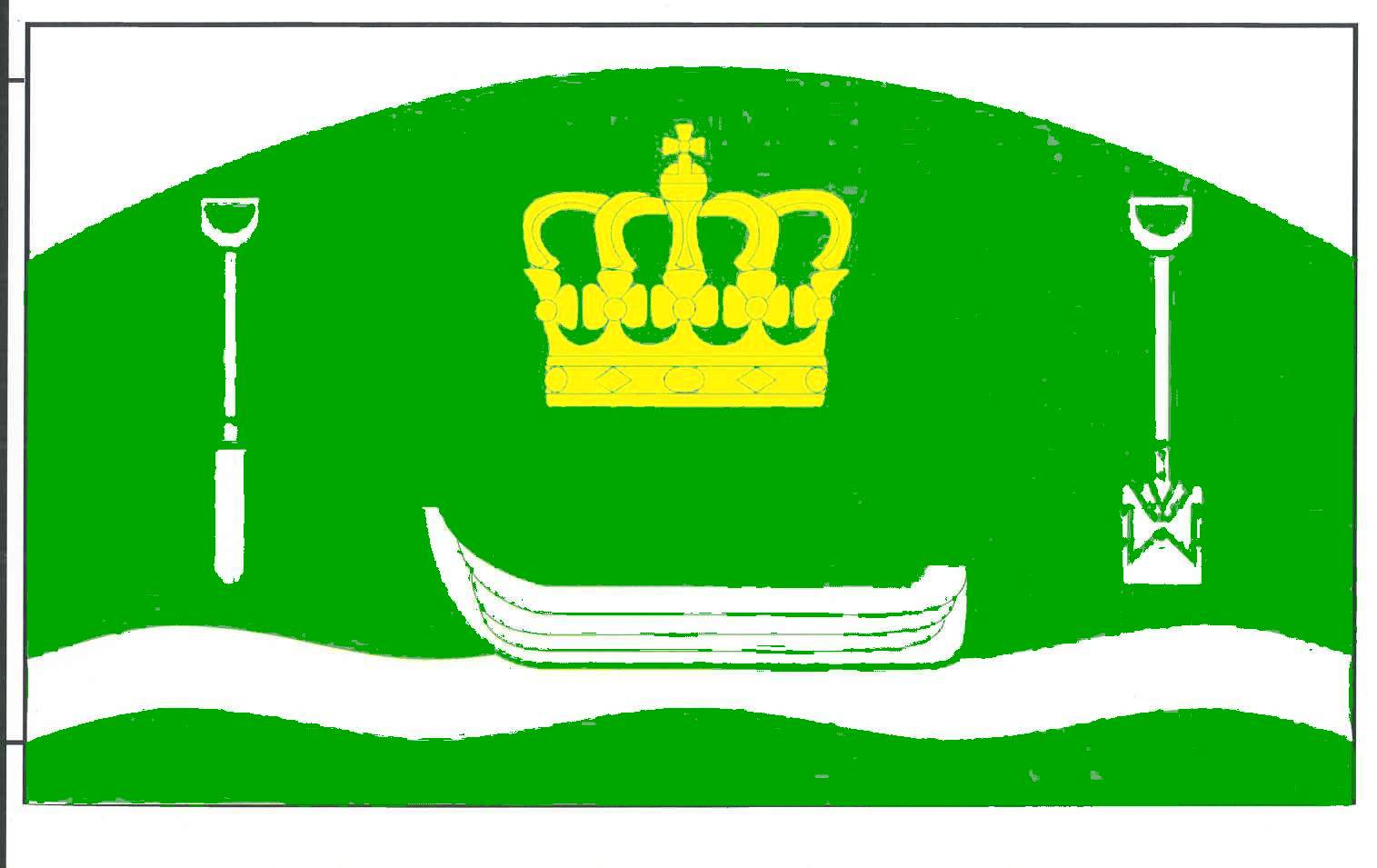 Flagge Gemeinde&nbsp;Königshügel, Kreis Rendsburg-Eckernförde