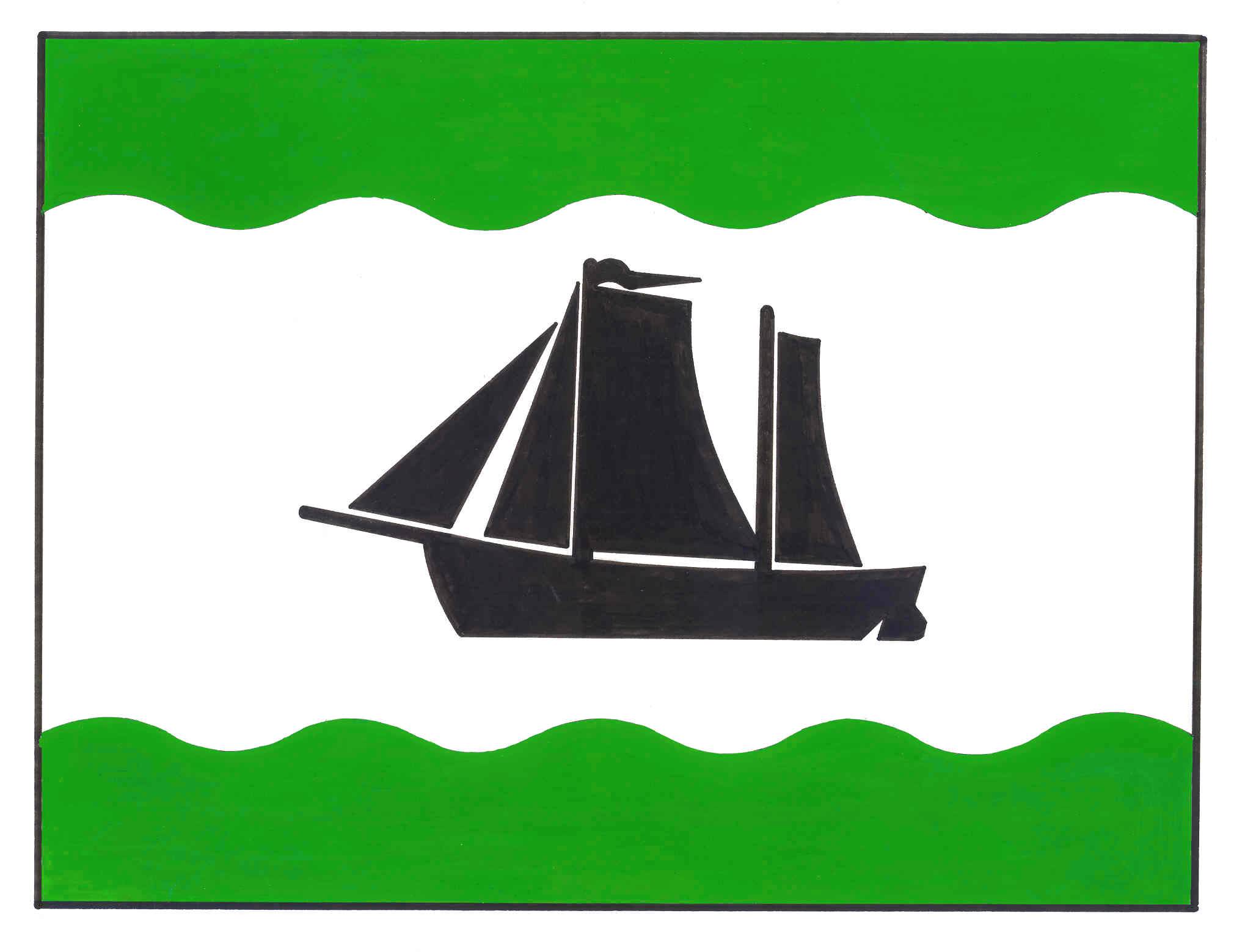Flagge Gemeinde&nbsp;Nübbel, Kreis Rendsburg-Eckernförde