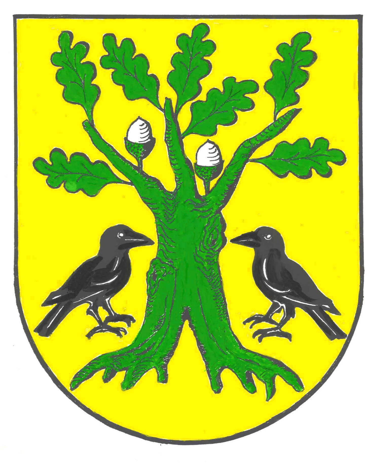 Wappen Gemeinde&nbsp;Rabenkirchen-Faulück, Kreis Schleswig-Flensburg