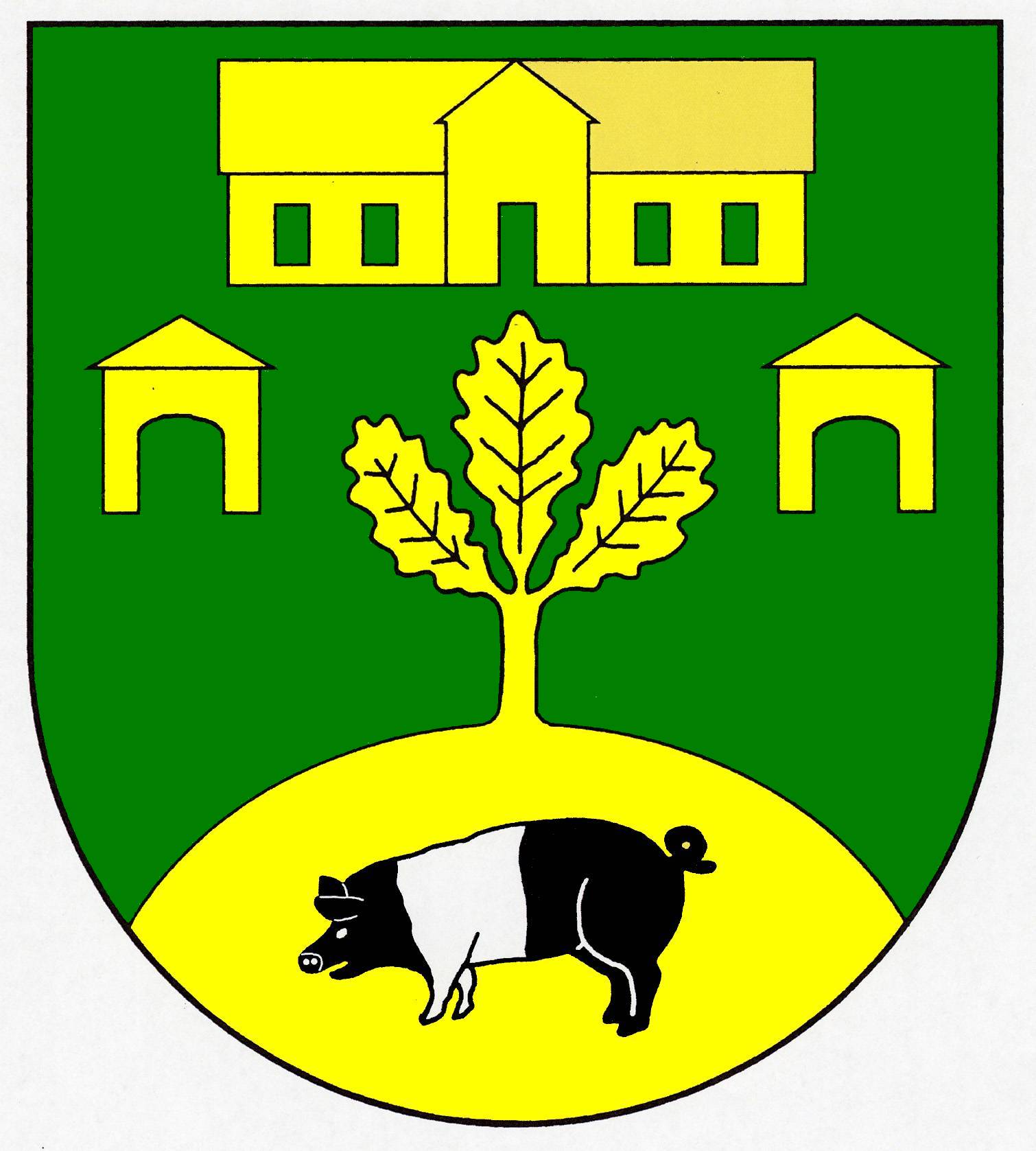 Wappen Gemeinde Rügge, Kreis Schleswig-Flensburg