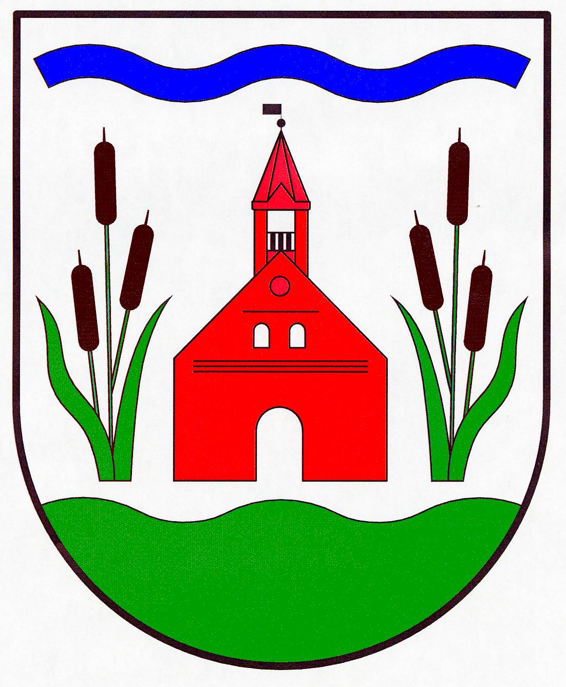 Wappen Gemeinde Schlichting, Kreis Dithmarschen