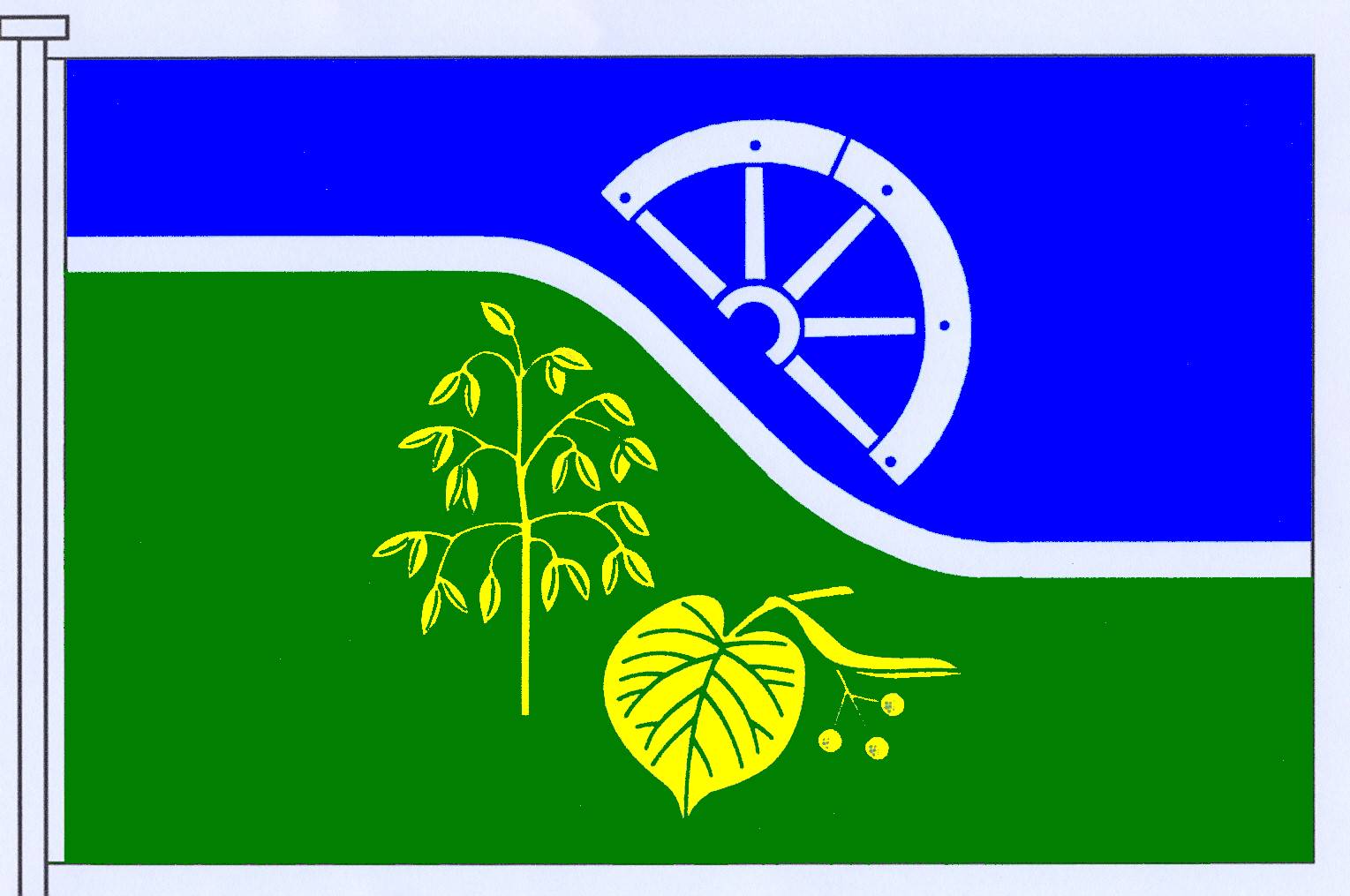 Flagge Gemeinde Seefeld, Kreis Rendsburg-Eckernförde