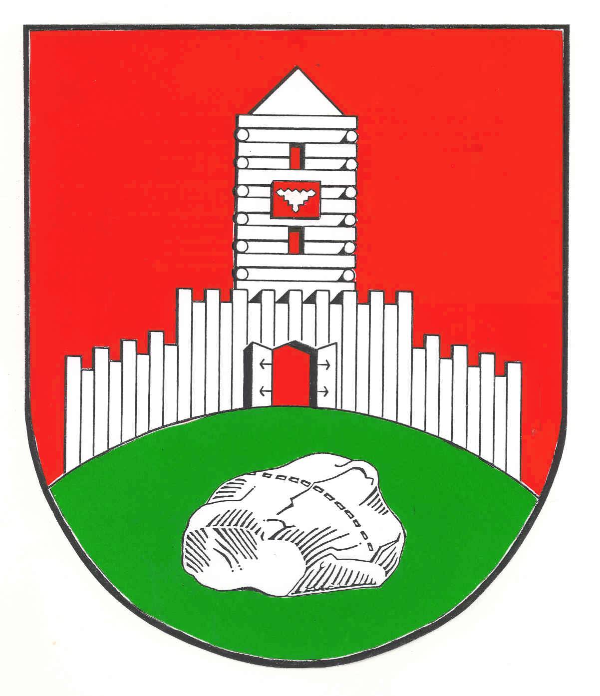 Wappen Gemeinde&nbsp;Tensbüttel-Röst, Kreis Dithmarschen