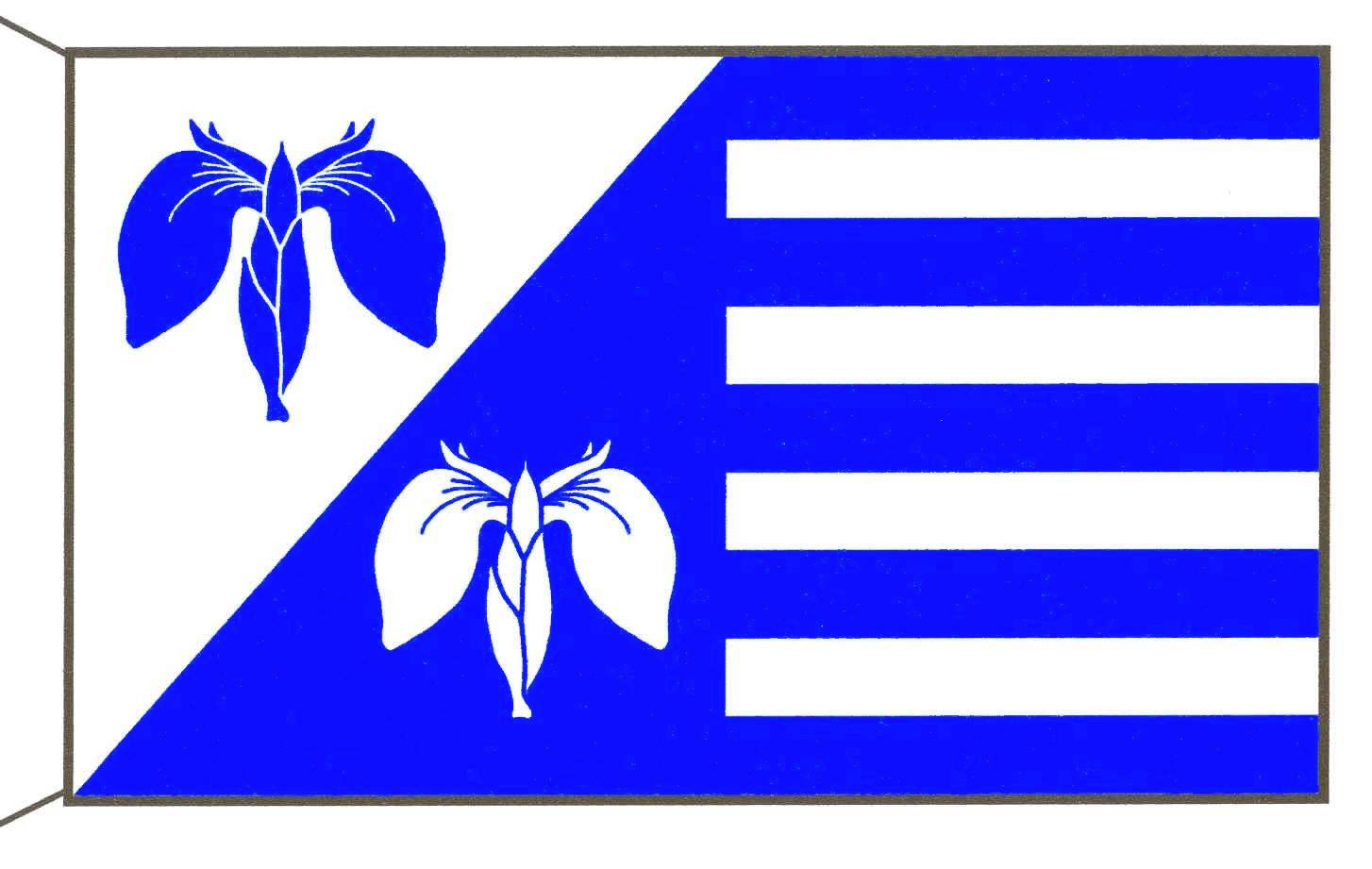Flagge Gemeinde&nbsp;Tröndel, Kreis Plön