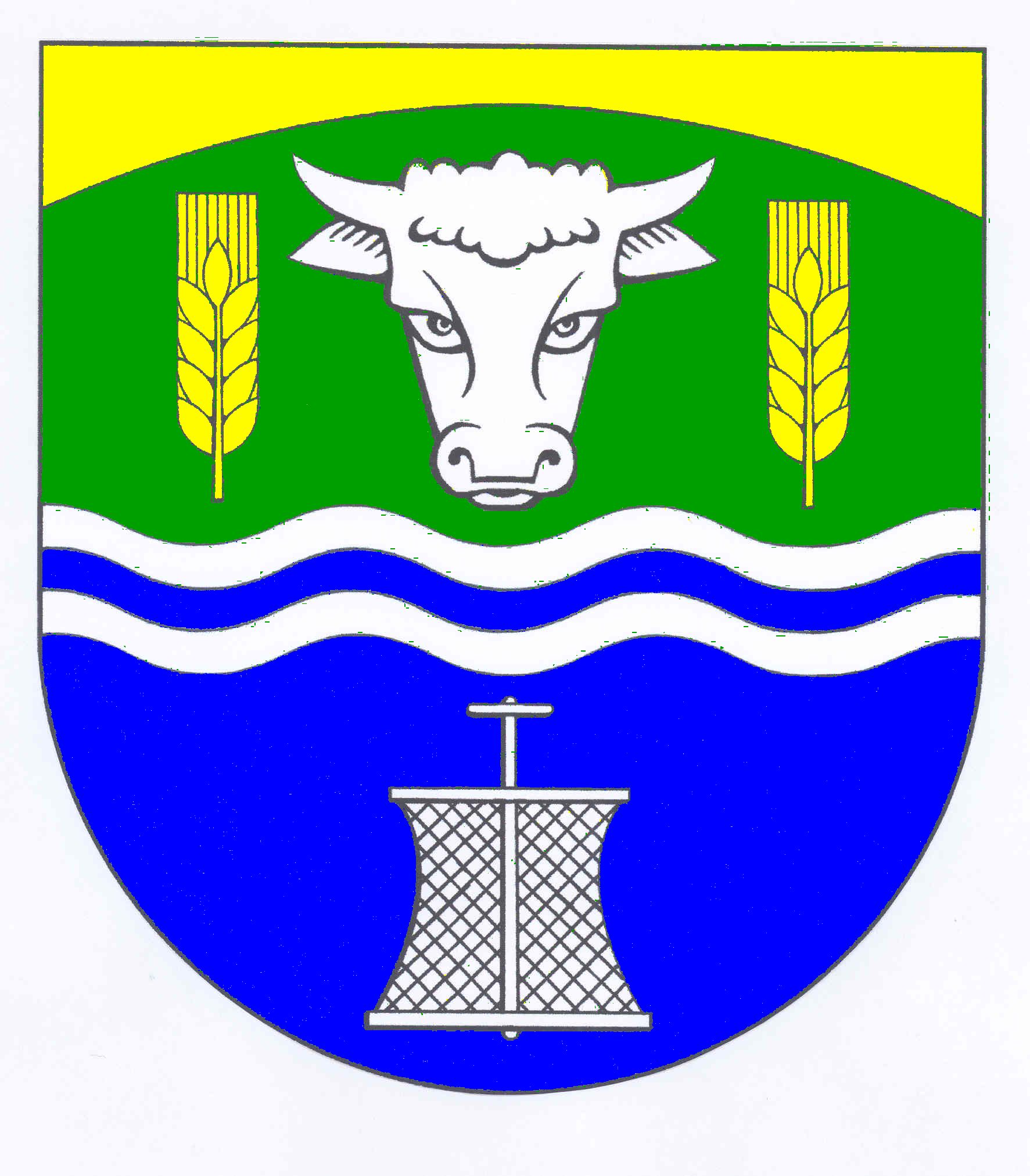 Wappen Gemeinde&nbsp;Uelvesbüll, Kreis Nordfriesland