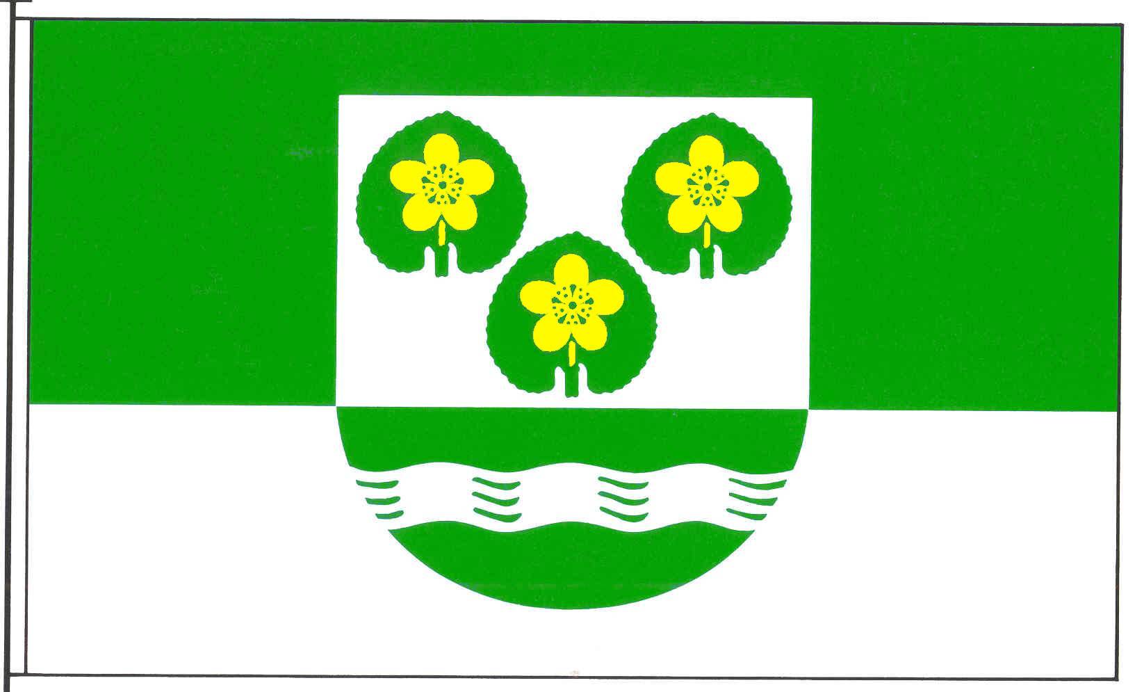 Flagge Gemeinde Wakendorf II, Kreis Segeberg