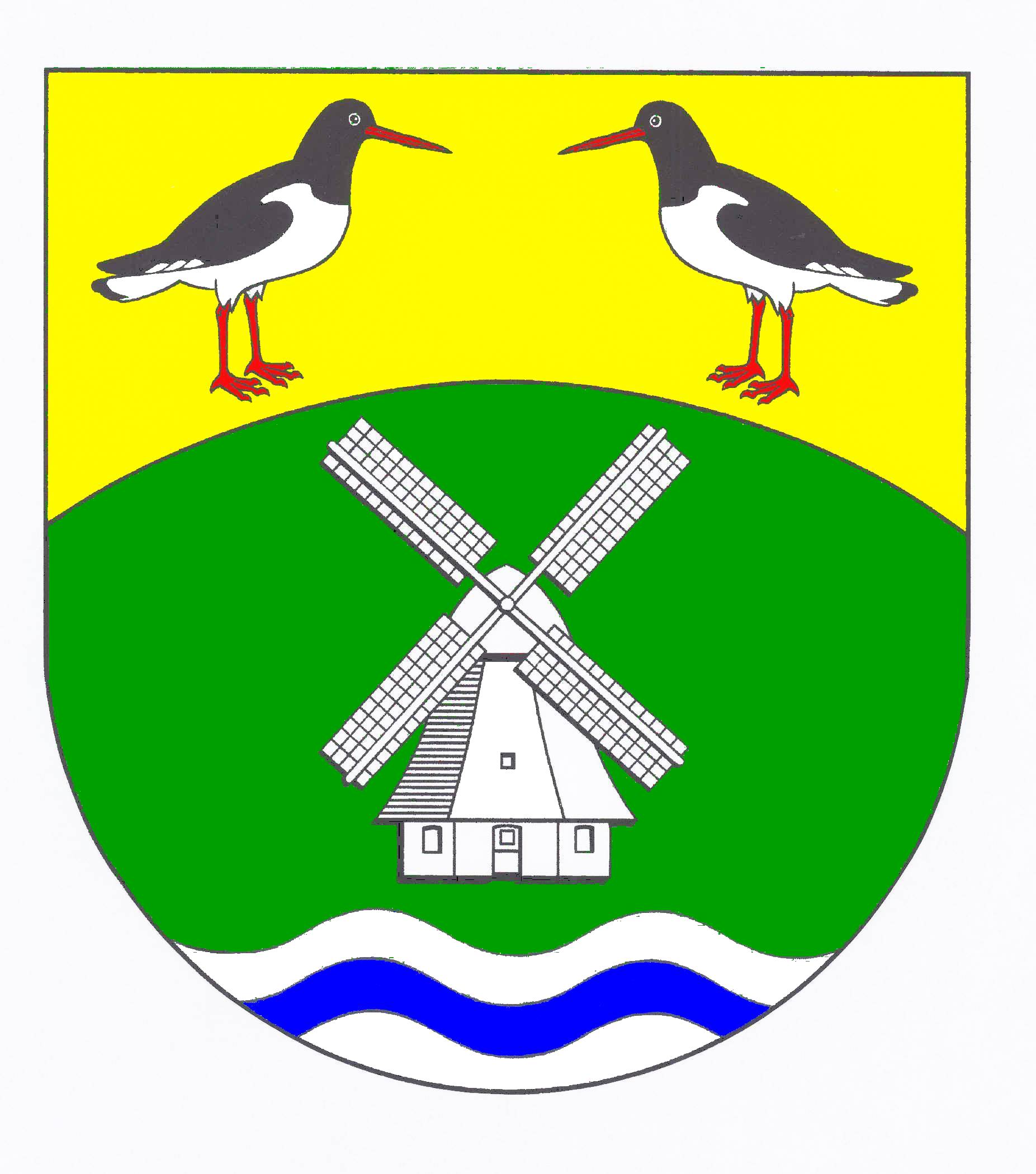 Wappen Gemeinde Wrixum, Kreis Nordfriesland